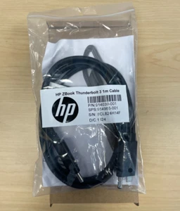 Neu verpackt Original HP ZBook Thunderbolt 3 Stromkabel 1 m 914039-001 Z4P20AA - Bild 1 von 5