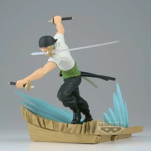 Roronoa Zoro Senkouzekkei One Piece Banpresto Anime Figure - Foto 1 di 7