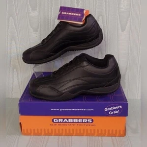 NIB GRABBERS Unisex Conveyor Oxford Slip Resistant Work Shoes SIZE 10.5 W / #115 - Picture 1 of 6