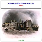 VIVIAN'S DIRECTORY OF BATH 1852 CD ROM