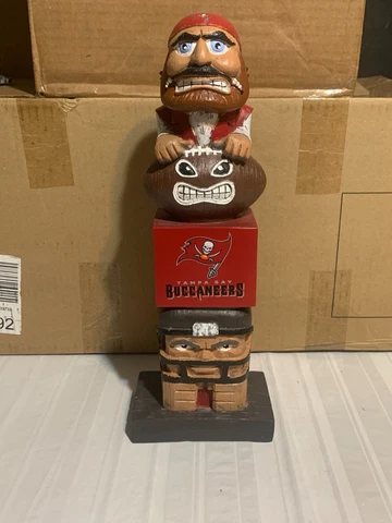 Tampa Bay Buccaneers NFL Vintage Tiki 16" Mascot Evergreen Enterprises Brand New Cover