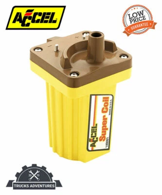 Bobina de encendido ACCEL 140001 SuperCoil | Auto Pieza de alta calidad, ajuste universal para Foto 1 de 4