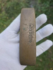 Ram Rammer 4000 Putter 34" LH Rare, Brass Golf. Rusty Shaft, Needs New Grip - Picture 1 of 21