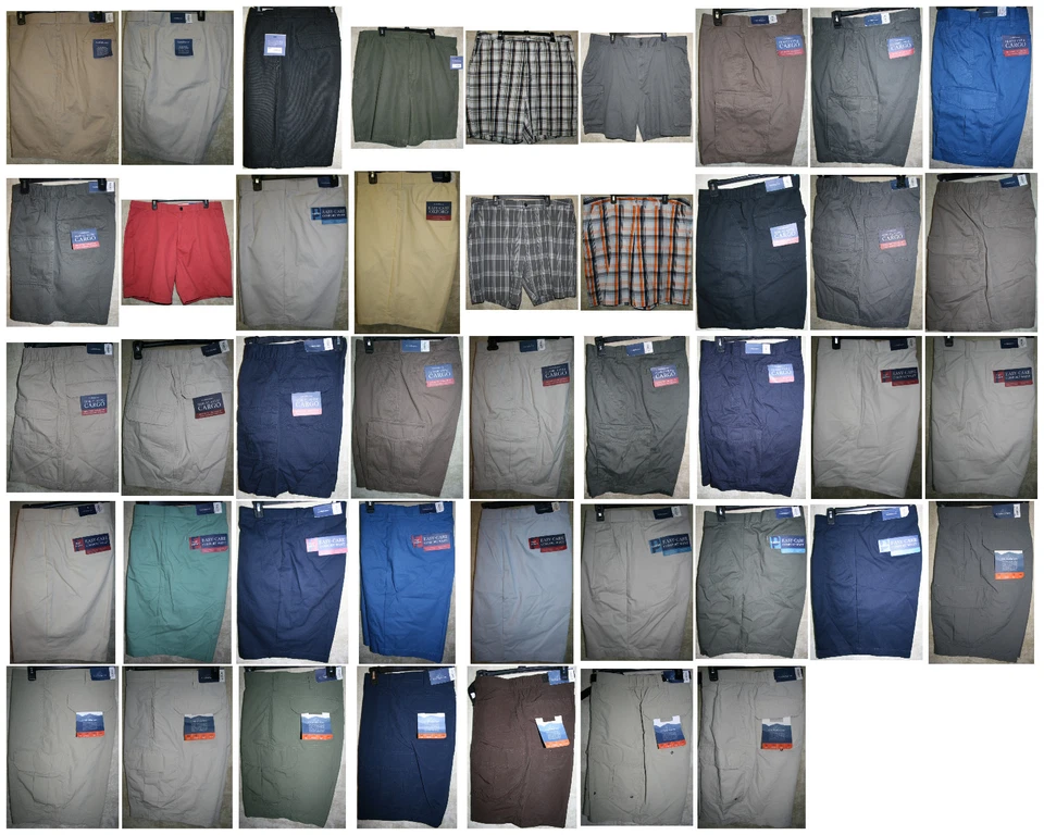 NUEVO Vestido Croft & Barrow Informal Carga Pantalones Cortos Para Hombre Algodón Poliéster Nylon Foto 1 de 1