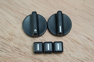 x5 Juego de perillas interruptor calefacción climatización bmw e30 325is 325ic 325ix Foto 1 de 3