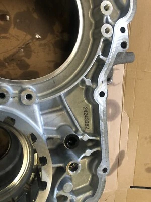 2016 terrain transmission 6t45 bell housing half of case - Image 1 of 3