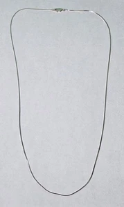 925 Italy Sterling Silver Chain Necklace 24" 3.8 grams Italy - Picture 1 of 4