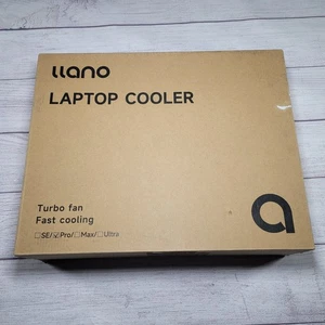 Llano V10 Gaming Laptop Cooling Pad, RGB Stand 4.72 Inch External Turbo Fan - Picture 1 of 3