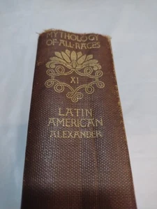 The Mythology of All Races Vol. 11 - Alexander_1920 Book_ Hard Cover 1st Edition - Picture 1 of 8