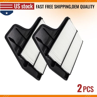 Filtro de aire del motor 2 piezas para Nissan Altima L4 2013-2016 2017 2018 sedán de 2,5 L Foto 1 de 4