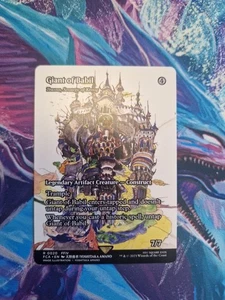 MTG: Giant Of Babil/Traxos Scourge. Borderless Rare - Picture 1 of 2