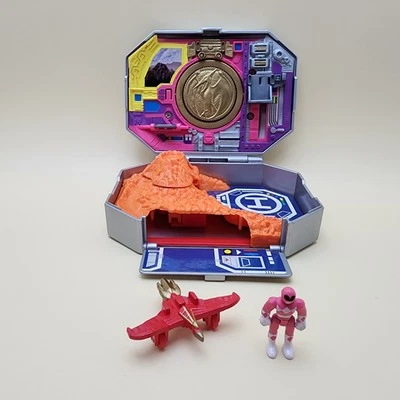 JUEGO MICRO MÁQUINAS (1994) PINK RANGER (Power Rangers MMPR) CASI COMPLETO Foto 1 de 4