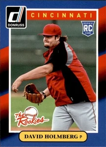 2014 Donruss The Rookies #38 David Holmberg Cincinnati Reds - Picture 1 of 2