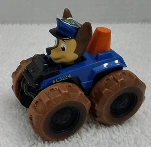 Paw Patrol Rescue Racers Chase's Vehicle Monster Truck Figure Toy Collectibles - Picture 1 of 8