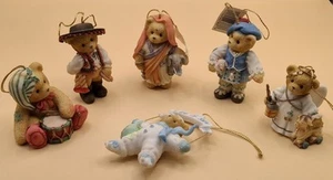 Lote De Colección 6 Peluches Colgantes Adornos de Navidad España India Escocia + - Imagen 1 de 24