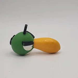 [RARO] Figura Angry Birds Mattel HAL Green Bird 2012-2013 Juego Felices Fiestas - Imagen 1 de 4
