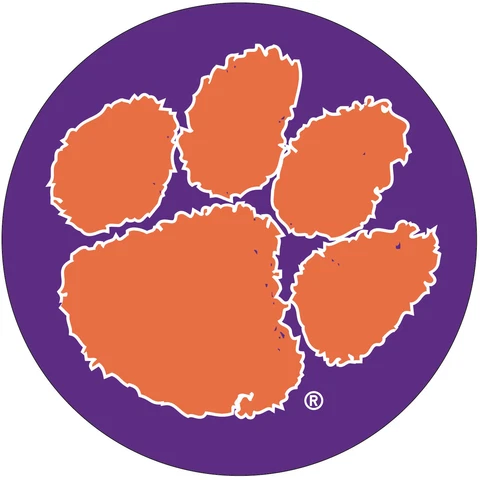 CLEMSON TIGERS MAGNET-CLEMSON MAGNET-10" ROUND-TIGERS CAR MAGNET Cover