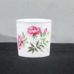 SHELLEY DAINTY #2? FLORAL DECORATED TOOTHPICK HOLDER FINE BONE CHINA ENGLAND - Picture 1 of 5