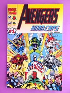 AVENGERS HERO GORRAS POGS BUEN ESTADO COMBINAR ENVÍO BX52 - Imagen 1 de 3