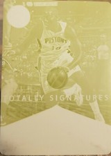GREG MONROE 2012-13 Totally Certified PRINTING PLATE 1/1 of 1 National Treasures