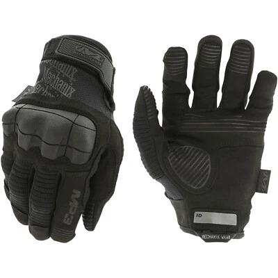 Mechanix Wear MP355008 M-Pact 3 Black Synthetic Leather Small - Image 1 of 2