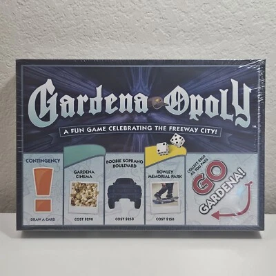 Gardena Opoly Board Game Late For The Sky New Sealed - Image 1 of 4