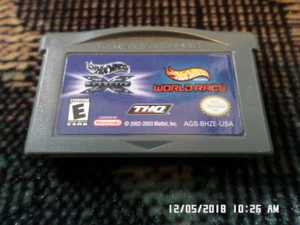 2 Games in 1: Hot Wheels: Velocity X/Hot Wheels: World Race Nintendo Gameboy GBA - Picture 1 of 1