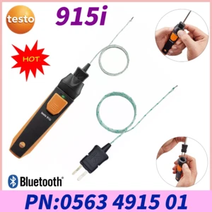 Testo 915i 0563 4915 Thermometer Funk Temperaturmessung + flexibler Fühler - Bild 1 von 7