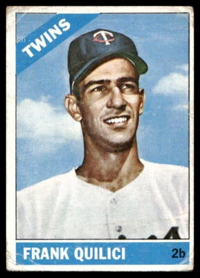 1966 Topps #207 Frank Quilici  Minnesota Twins Low Grade Filler - Image 1 of 2