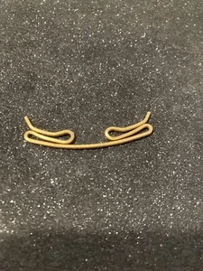 Antique Mens Tie Collar Bar Clip ~ Simple Design - Picture 1 of 5