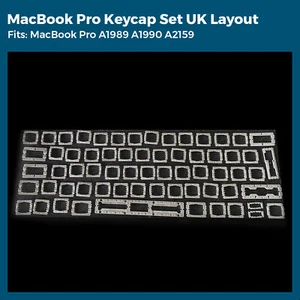 MacBook Pro 13"" 15"" Schmetterlingsclip Mechanism Clip Komplettset A1989 A1990 A2159 UK - Bild 1 von 1