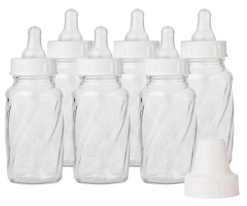 Evenflo Feeding Classic Twist Glass - 4oz 3pk