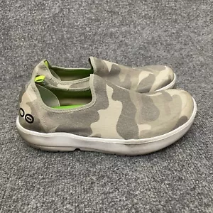 OOFOS OOMG EEZEE Low Green Camo Slip On Recovery Shoes Women’s Size 9.5 - Imagen 1 de 9