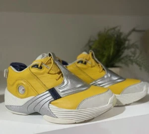 Reebok x Eric Emanuel Herren Answer V Schuhe | Lakers | Größe 3,5 - Neu - Bild 1 von 8
