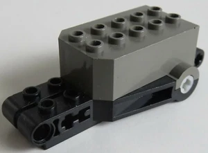 LEGO Technic - Motor de retroceso/Motor de retroceso 9 x 4 x 2 1/3, gris oscuro # 32283c01 - Imagen 1 de 2