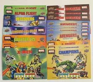 Tarjeta de inserción de dibujos animados de sábado por la mañana Upper Deck Marvel Ages 2020 #1-9 ¡tú eliges! - Imagen 1 de 10