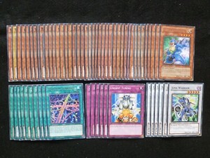 YU-GI-OH PRE-OWNED 63 CARD JUNK WARRIOR / YUSEI FUDO DECK  *READY TO PLAY*
