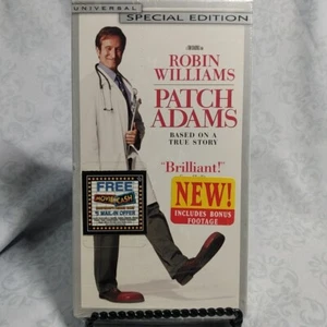 Patch Adams (VHS, 1999, Extra footage/ Special Edition) Robin Williams SWB Comb - Picture 1 of 2