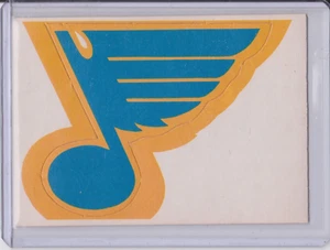 1972 O-Pee-Chee OPC NHL Team Logos St. Louis Blues Hockey Card - Picture 1 of 3