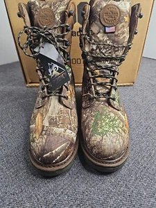 Rocky Stalker Waterproof 800G Insulated Camo Boot New In Box. Mens Size 8W - Picture 1 of 13