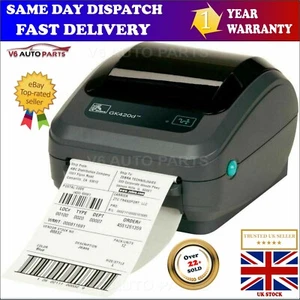 Zebra GK420d 6 x 4 Label Thermal Printer Barcode USB Royal Mail DHL TNT Postage - Picture 1 of 8