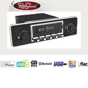RETROSOUND "MOTOR-6" DAB+ Juego completo "Trim" RSD-TRIM-6 con accesorios radio coche - Imagen 1 de 9