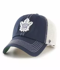 Toronto Maple Leafs '47 Marke blau Trawler Aufräumen verstellbarer Trucker Vater Hut - Bild 1 von 2