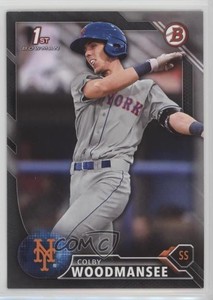 2016 Bowman Draft Draft Picks Silver /499 Colby Woodmansee #BD-86