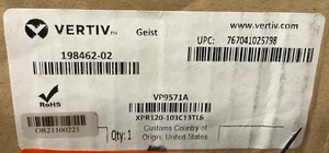 Vertiv Geist Basic PDU 208v VP9571A ✅ ❤️️ ✅ ❤️️ NEW! OPEN BOX! ✅ ❤️️ ✅ ❤️️ - Picture 1 of 6