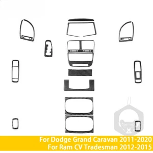 Grand Caravan 2011-2020 Ram CV Tradesman 2012-2015 accesorios coche fibra de carbono - Imagen 1 de 34