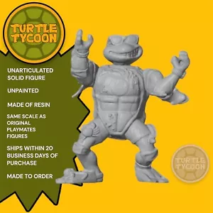 Figurina SURFER MIKE TMNT Playmates non dipinta PERSONALIZZATA non dipinta *LEGGI - Foto 1 di 2