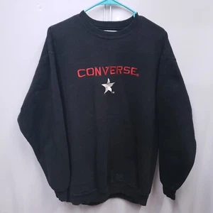 Vintage Converse Spell Out Crewneck Sweatshirt Size XL 90s Embroidered - Picture 1 of 10