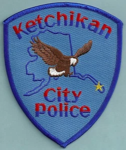KETCHIKAN ALASKA POLICE SHOULDER PATCH - Picture 1 of 1