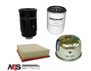 LR DISCOVERY2 TD5 OIL& AIR FILTER SERVICE KIT LPX100590,ERR6299,ESR4686,LR027408 - Picture 1 of 1